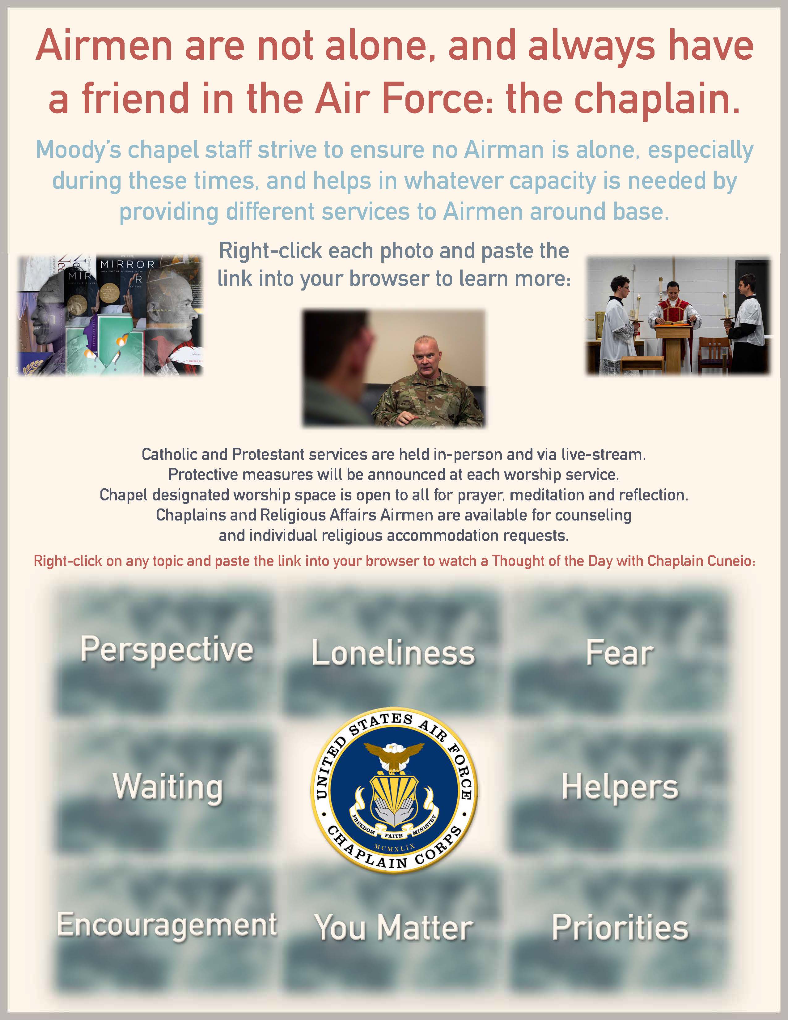Moody AFB Chapel Roll Up